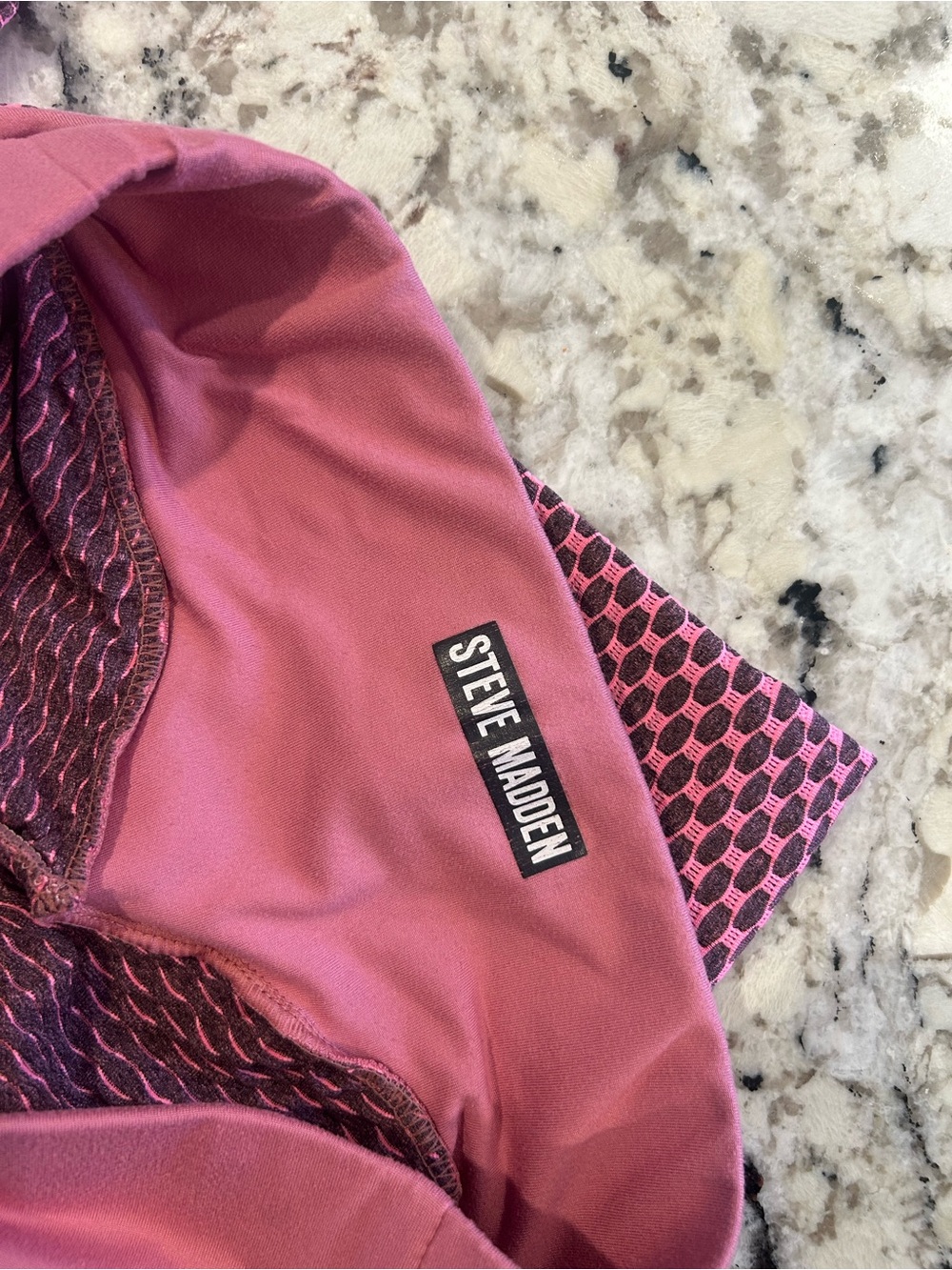Steve Madden Pink Workout Leggings - Picture 4 of 4